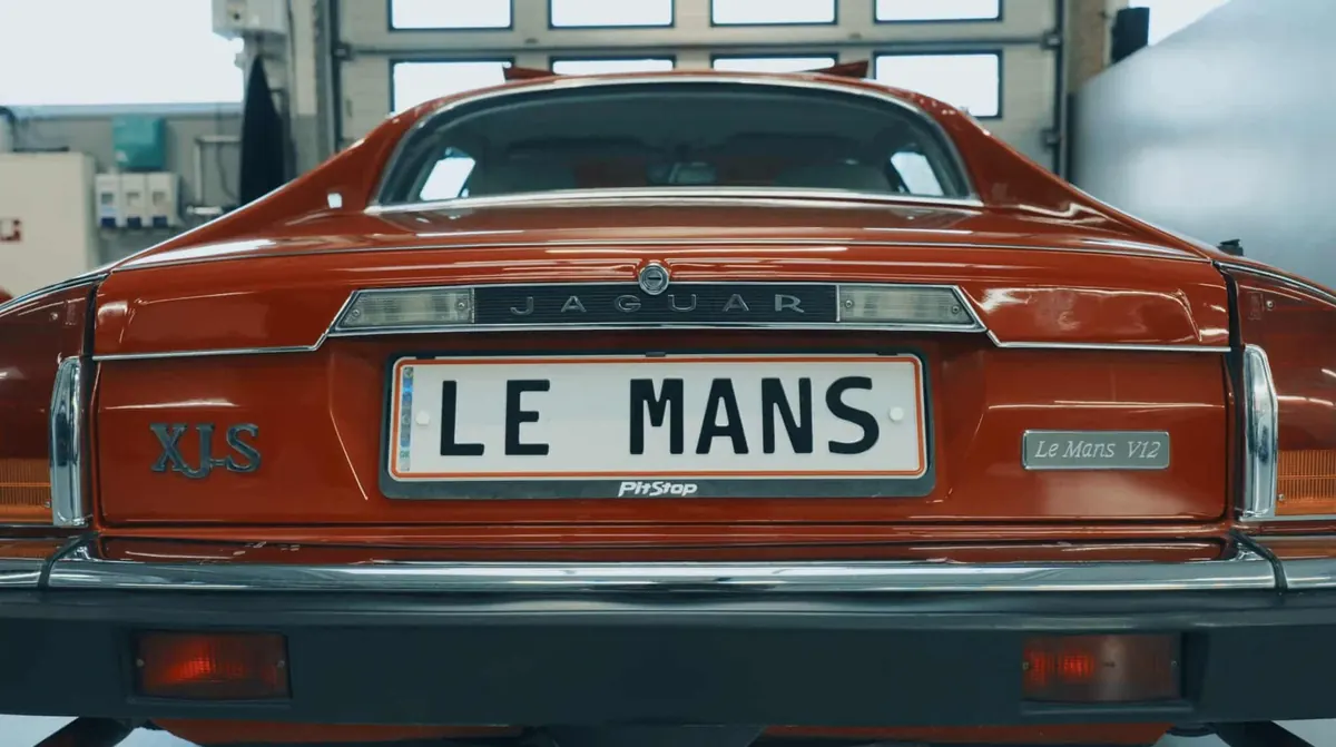 Le Mans på nummerpladen: Jaguar XJS V12