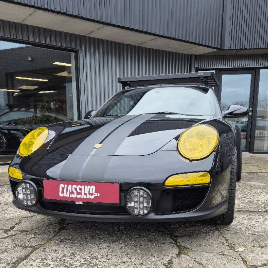 Porsche 997 efter Dakar-ombygningen