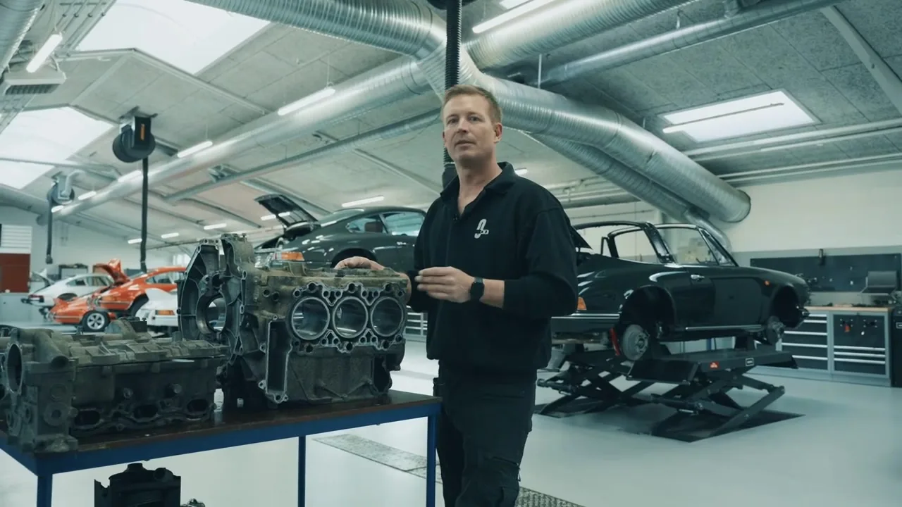 Indblik i renoveringen af en Porsche 996-motor